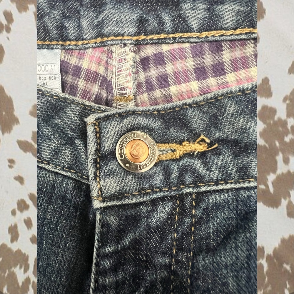 Carhartt Flannel Lined Relaxed Fit Jeans - Picture 4 of 4